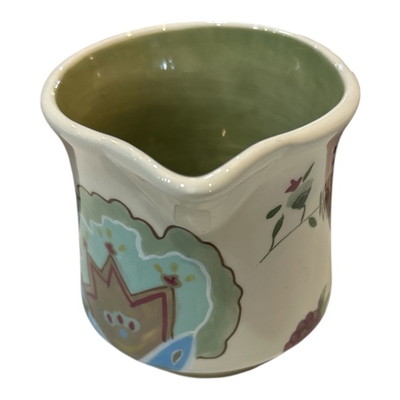 Tracy Porter Sweet Cecily 10oz Hand-Painted Floral Ceramic Creamer - Picture 4 of 5